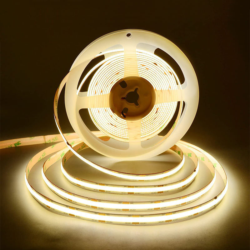100lm/w Высокая яркость IP20 8mm 480Leds COB светодиодный свет для кухни гостиной