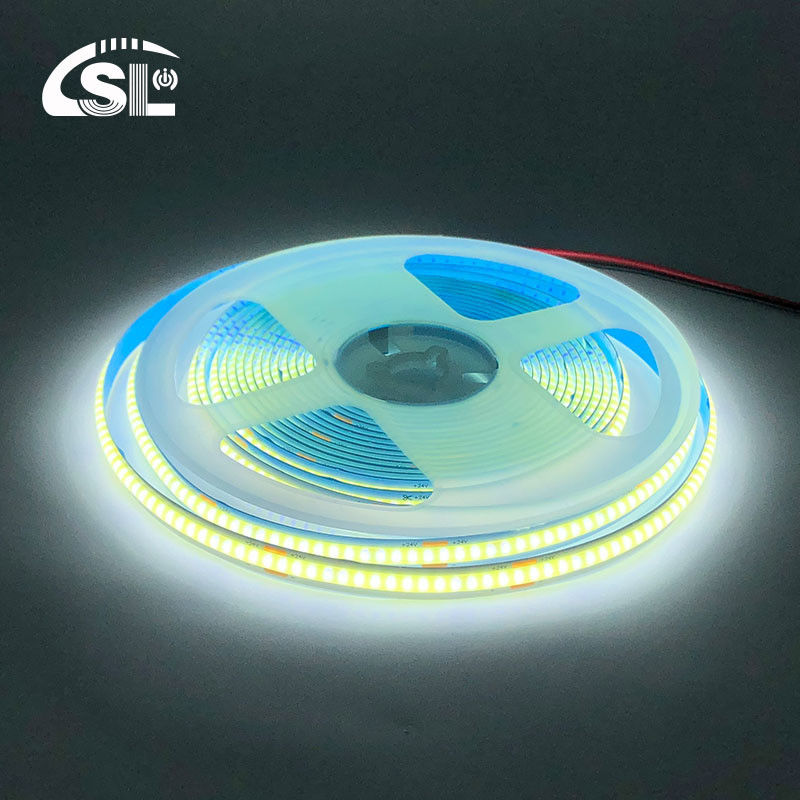 CE RoHs 3 IP20 8mm 12V 24V 320Leds 6500K Белый свет Гибкий светодиодный светодиодный свет