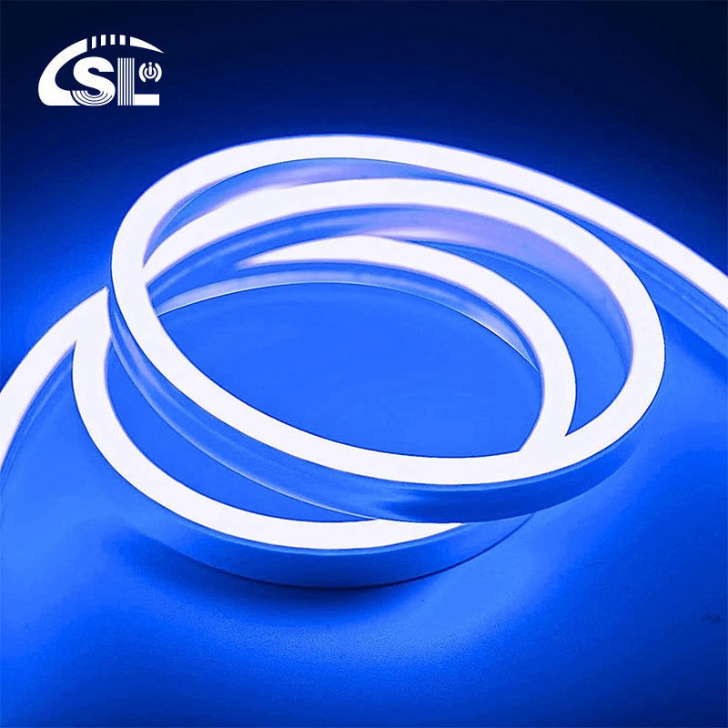 IP65 водонепроницаемая синяя светодиодная лампа Neon Flex с 120 светодиодами/м и рабочей температурой 40 60C