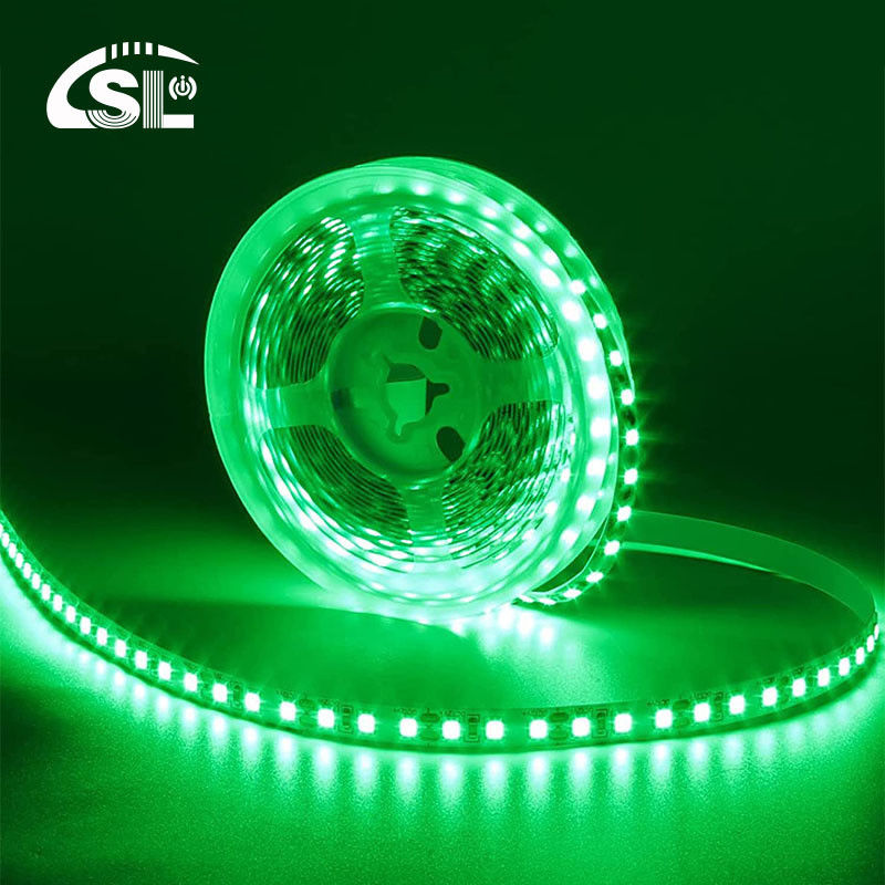 IP20 Рейтинг Высокая яркость настройка 5V 120LEDs Зеленый один свет один разрез электропластина SMD2835 светодиодный светодиодный свет