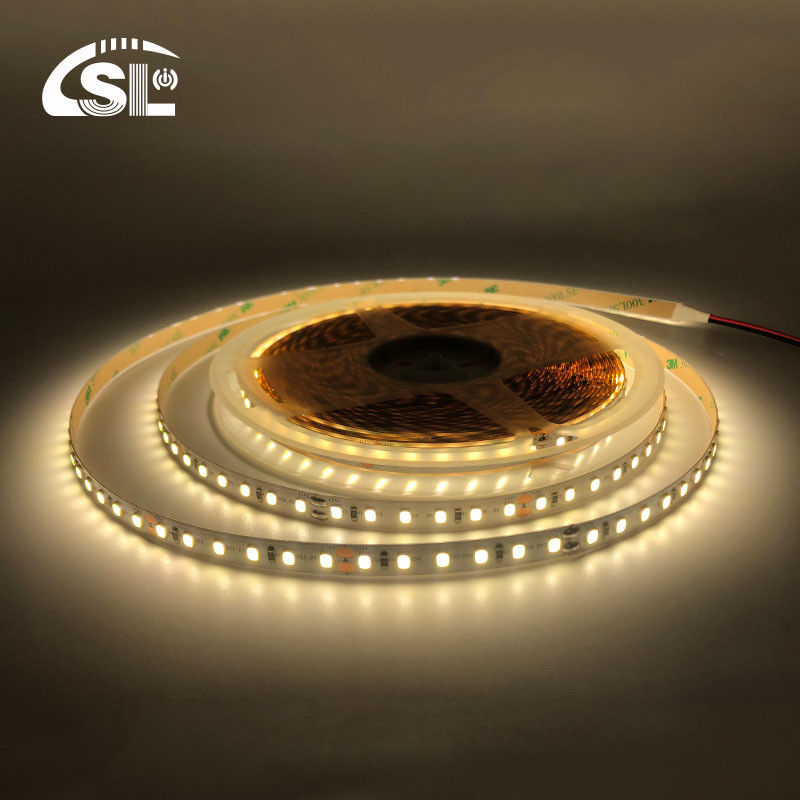 SMD 2835 Высокая яркость 12V24V 120leds 8mm 4000K холодно белый гибкий светодиодный светодиодный свет