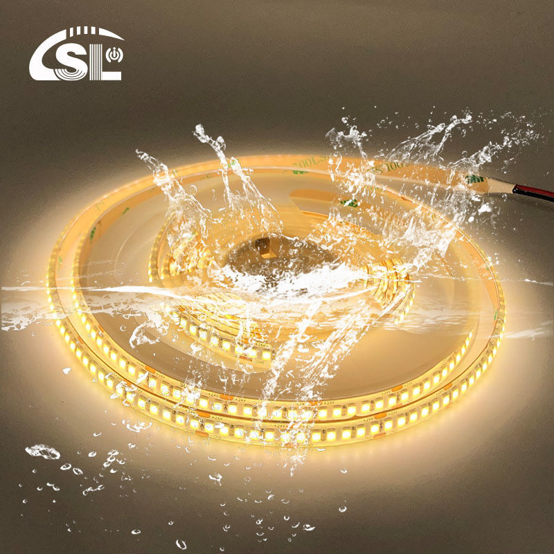 Умный IP65 SMD 2835 светодиодный светодиодный светодиод 120/240LED гибкий 8mm 12v для наружных и ванных комнат