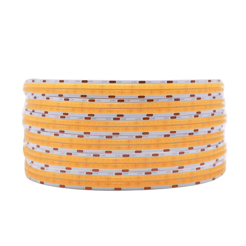 2- DC12V24V 8mm 320Leds 3000K Warm COB Led Strip Light для шкафа спальня освещение кухни