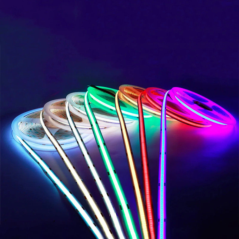 Гибкий светодиодный светодиодный светодиод 8mm10mm 12V24V 320Leds Красный Золотой Желтый Ледовый Синий Синий Зеленый Фиолетовый для спальни