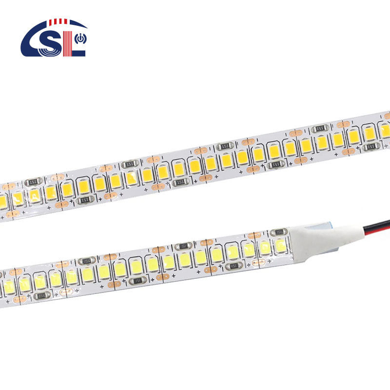Электропластинка светодиодный светодиодный свет SMD 2835 240leds/m 10MM 3000K 4500K 6000K 10000K 15W 20W DC12V/24V