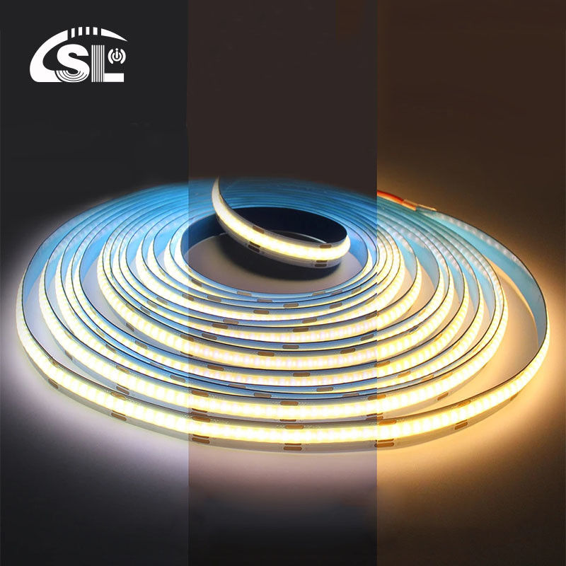12v24v 8mm 608leds 3000K 4000K 6500K CCT Электропластинка Двухцветный светодиодный светодиодный свет