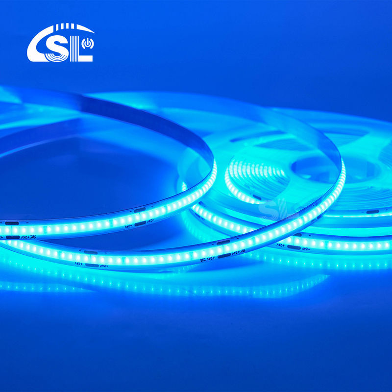 Электропластинка COB 24v COB 320Ds 8mm Ra 85 Ледяная синяя световая полоса с продолжительностью жизни 50000 часов