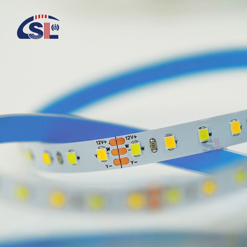 120LEDs CCT Led Strip Light 2700k-6500k 5/10M/Roll 12/24V DC Входное напряжение DC 24V