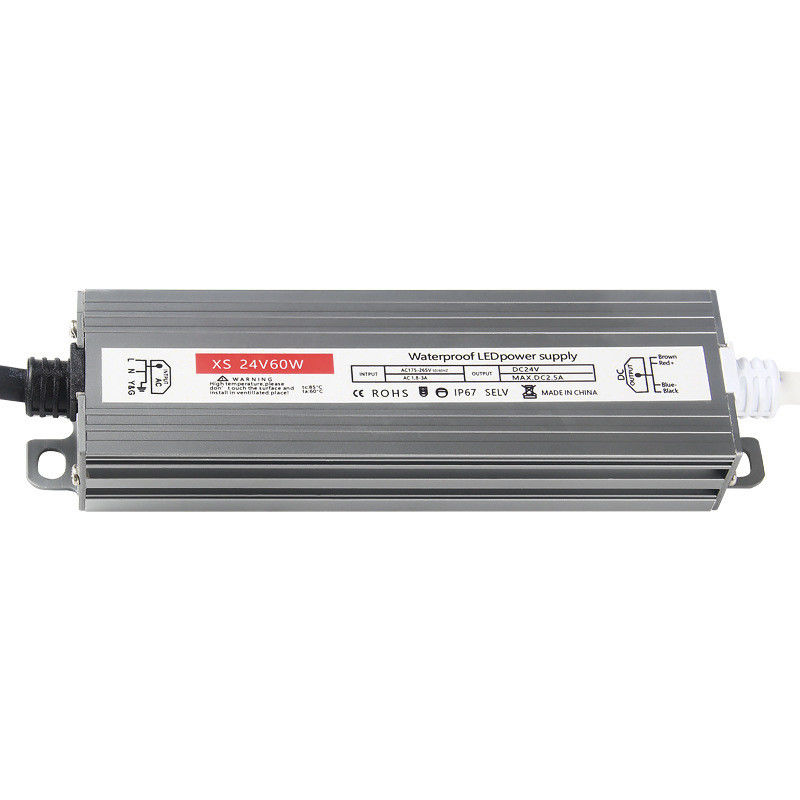 Одновыходной водонепроницаемый светодиодный драйвер 60-400W AC180-264V DC 12V 24V переключатель питания