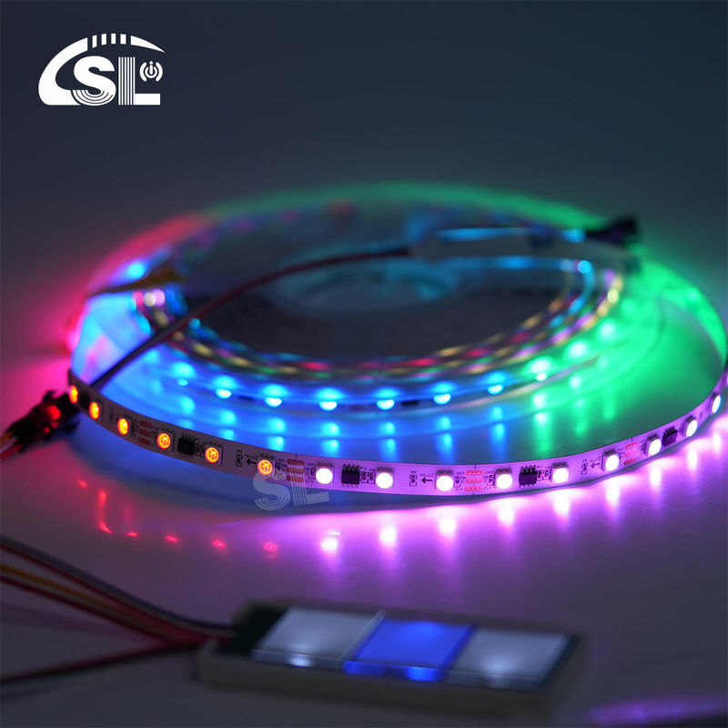 IP20 12V 60led / метр SMD 5050 10M LED RGB световой свет для стены ванной комнаты