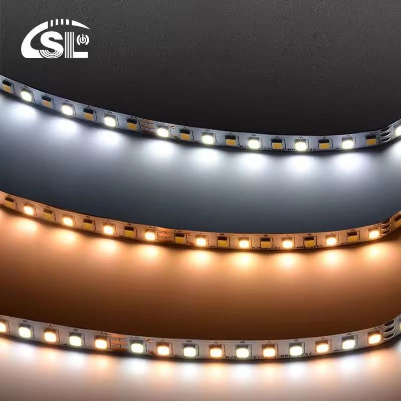 4000K CCT 8mm Ширина светодиодного гибкого полосы света 12V 120leds / м для домашнего освещения решения