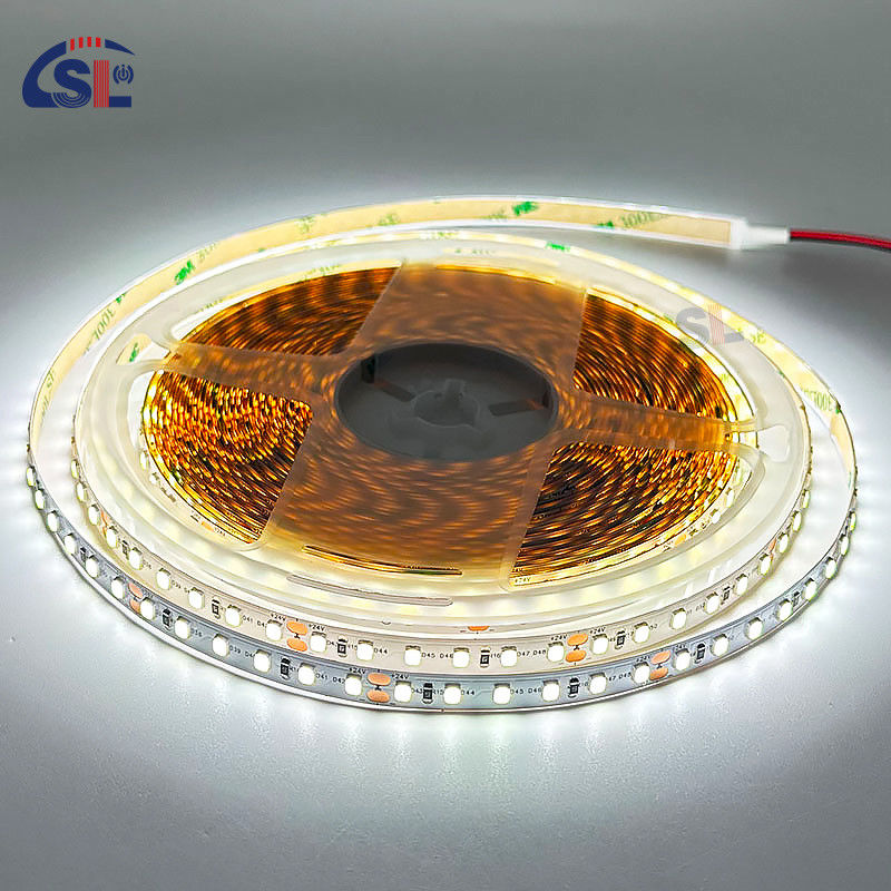 DC24V 12V SMD2835 Электропластинка PCB 120Ds 8mm Ra 80 12000K светодиодная световая полоса для жилых помещений