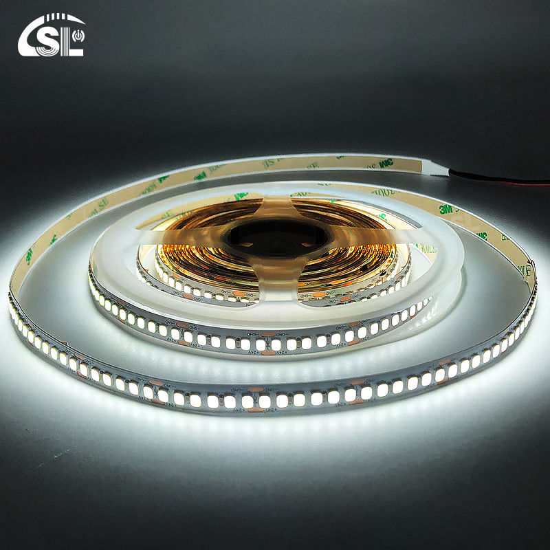 Жилой DC12V 24V SMD2835 Электропластинка PCB 240Ds 8mm Ra 80 6500K светодиодная световая лента