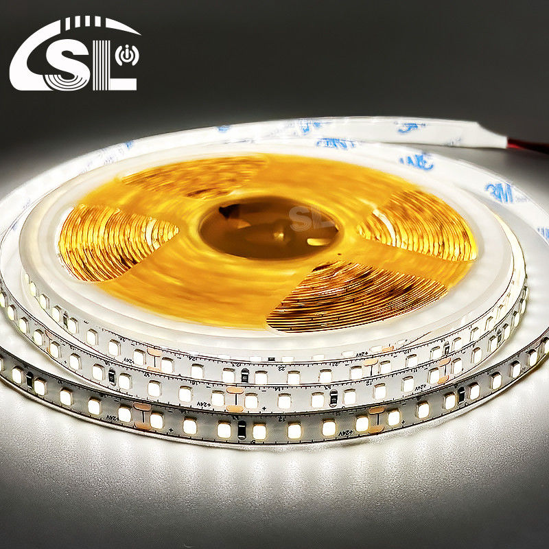 Контроль датчиков DC12V 24V SMD2835 140D 8mm 4000K Ra70 светодиодные световые ленты для ванной ванны зеркала